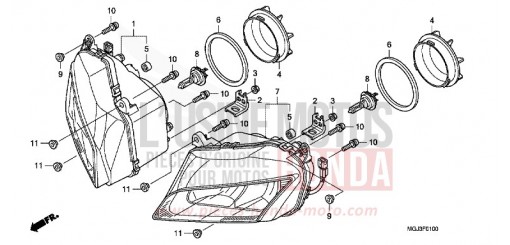 PROJECTEUR CBF1000FAA de 2010